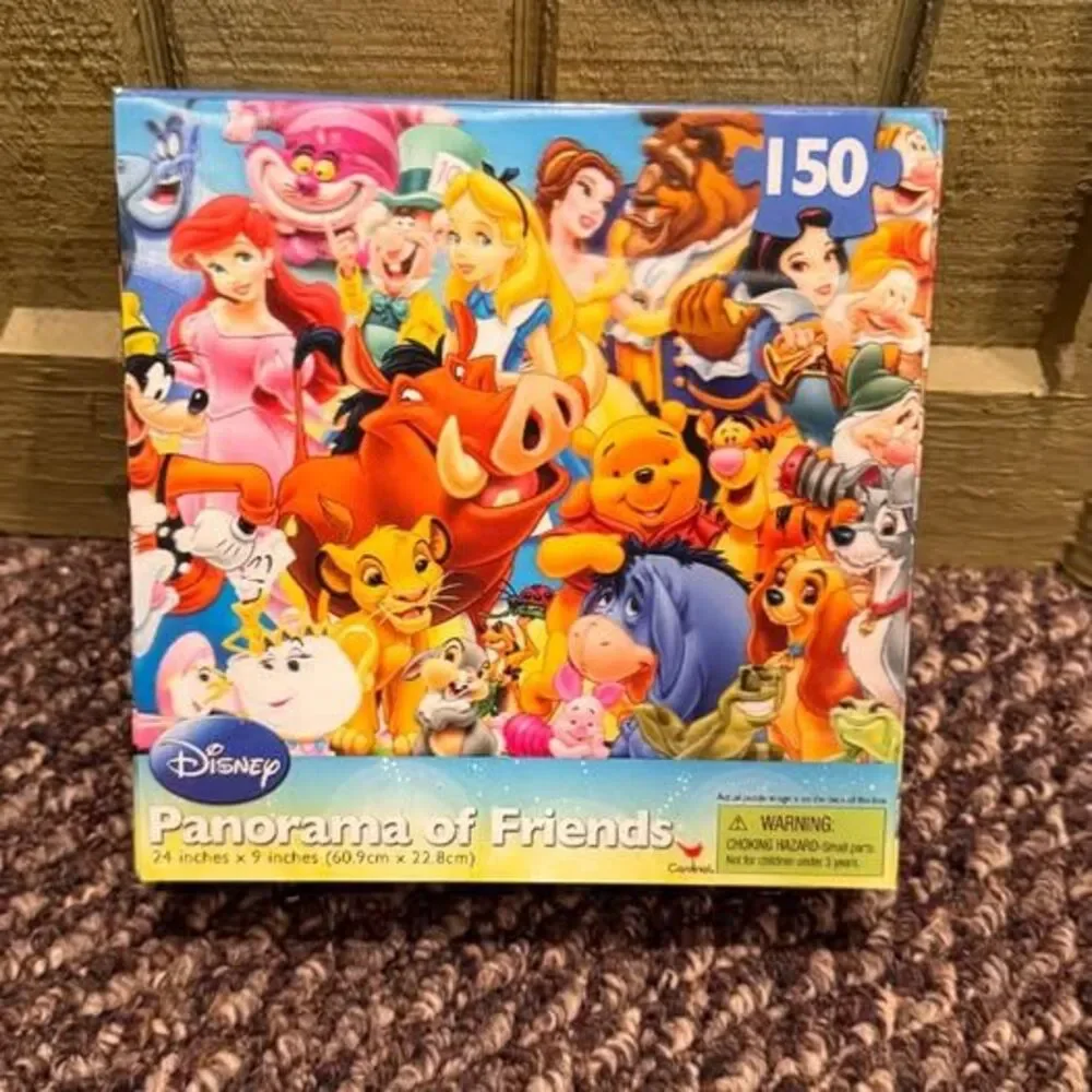 Disney Panorama of Friends 150 Piece Jigsaw Puzzle